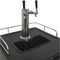 Edgestar 24 Inch Wide Freestanding Double Tap Kegerator with Digital Display KC3000SSTWIN - alternate 4